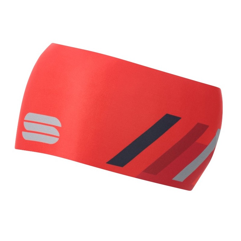 Hodebånd Sportful Squadra 3 Headband rød Hodebånd Sportful Squadra 3 Headband rød